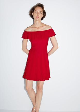 🖤плаття коротке трикотажне жіноче zara🖤