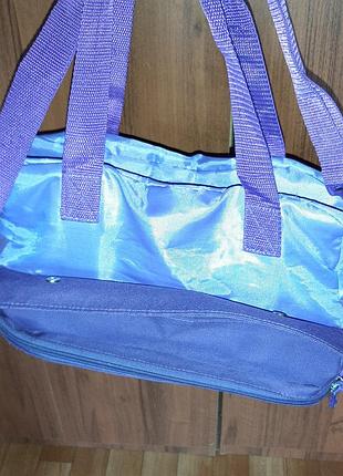 Сумка - трансформер женская, марка "oriflame", фиолетового цвета,