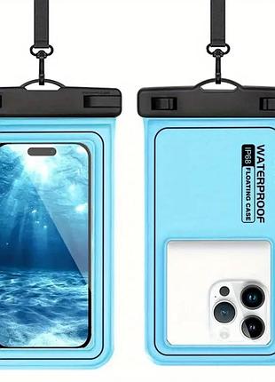 Чохол водонепроникний для смартфонів до 6.7ʼʼ waterproof 2