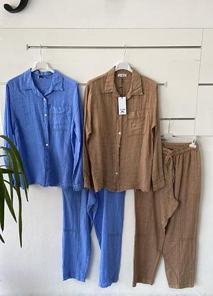 Шикарный льняной костюм joie clair 🥰 италия 🇮🇹