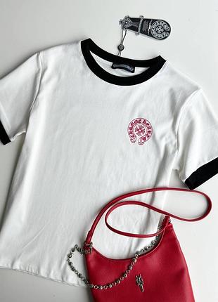 Біла футболка люкс