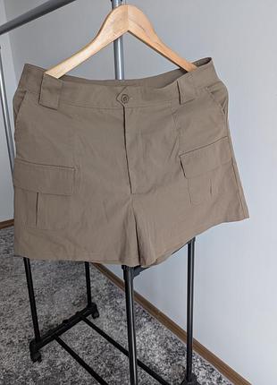 Шорты коричневые классические л