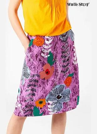 Юбка white stuff из льна.