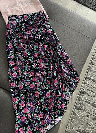 Квіткова спідничка міді 🩷