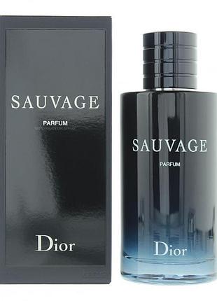 Оригінал christian dior sauvage parfum 200 ml мл ( крістіан діор саваж парфум ) парфумована вода