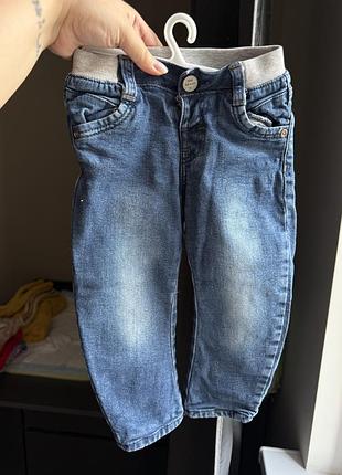 Джинси на дівчинку 86р