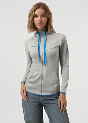 Mammut, комфортная спортивная кофта на флисе мирового бренда