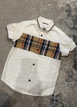 Рубашка next с коротким рукавом на 5 лет