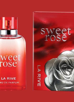 Парфумована вода sweet rose,la rive, 90 мл, жіноча.
