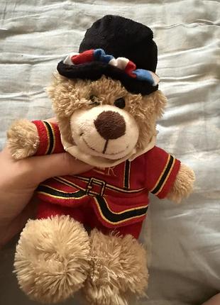 Вінтажний плюшевий ведмедик мишка великобритания англічанін мʼякий