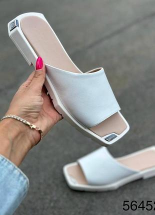 Шльопанці жіночі натуральна шкіра