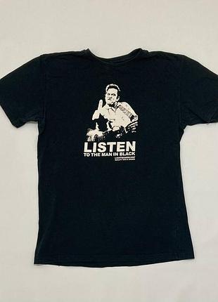 Футболка johny cash мерч рок джоне кэш