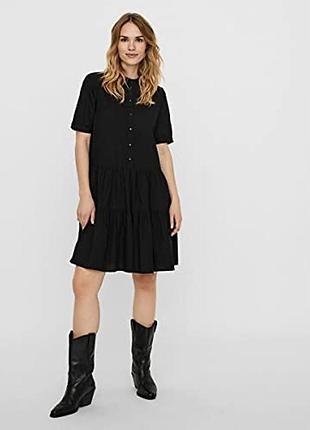 Котонова сукня вільного кроя