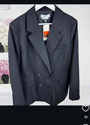 Пиджак черный