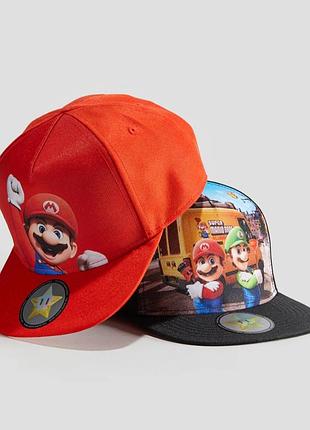 Кепка super mario h&amp;m 2 шт