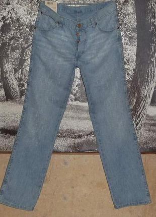 Винтажные редкие "wrangler" rockville slim fit men's jeans w34 l34 пояс-91см.