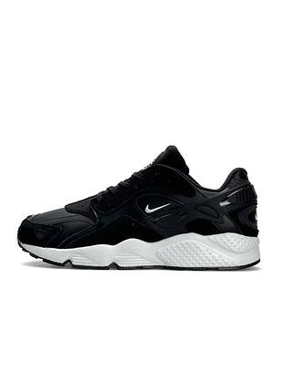 Nike air huarache black white
