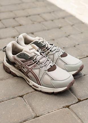 Кросівки asics gel - kahana 8 beige brown