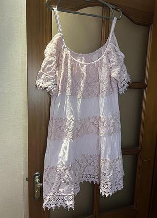 Жіноче літнє плаття італія xl-xxl