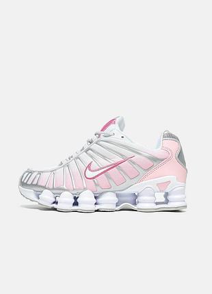 Кроссовки nike shox tl pink