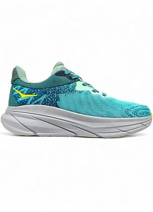 Hoka challenger art 7 blue lime 2