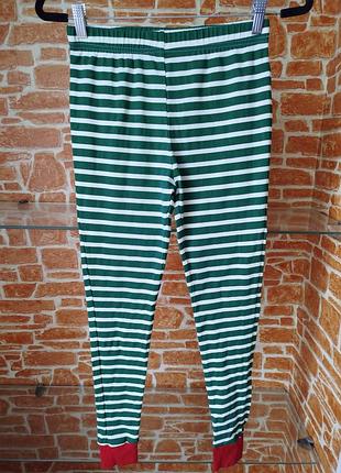 Брюки детские пижама lands end 12-13 р 152-158 14 лет в полоску