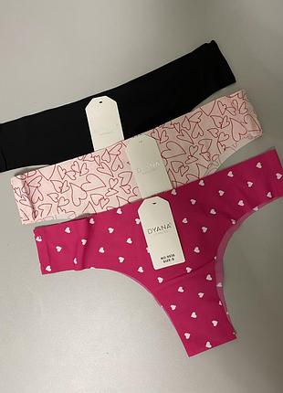 Набір безшовних трусиків