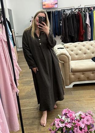 Сукня льняна / сукня із льна