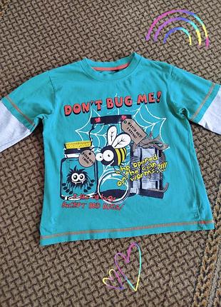 Детская одежда 🌈 кофта лонгслив на 5-6 лет, 110-116 размер