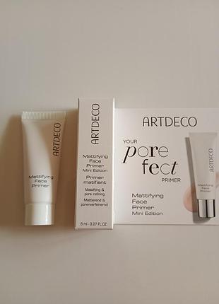 Artdeco mattifying face primer праймер миниатюра 8 мл.