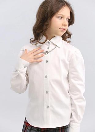 Шкільна блуза для дівчинки