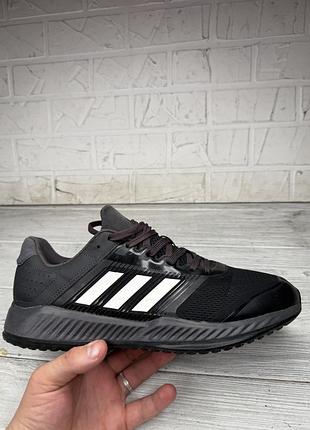 Мужские черные кроссовки adidas bounce 42 размер