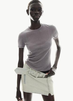 М h&m нова фірмова жіноча легка футболка топ оригінал