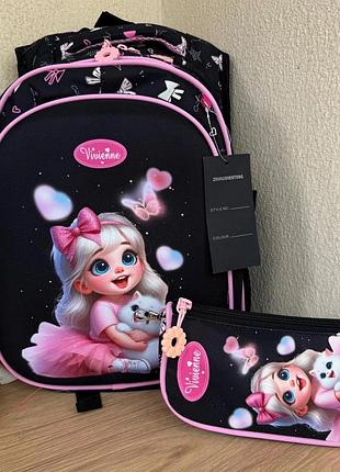 Шкільний рюкзак для дівчинки