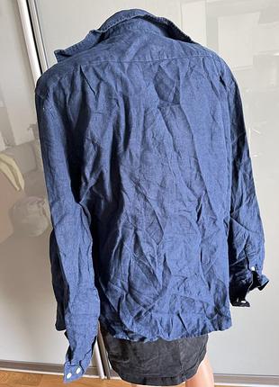 100%льон сорочка батал