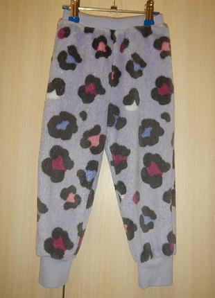 Флисовые пижамные брюки tu р.92-98см(2-3 года)