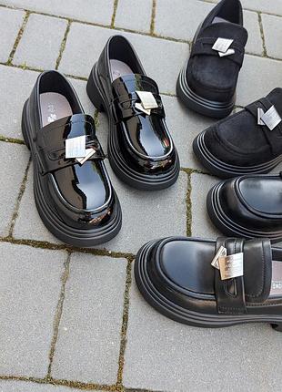 Туфлі лофери на дівчинку jong golf. 10