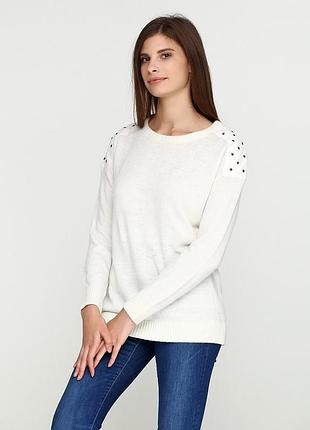 Джемпер с погонами в звезды vero moda