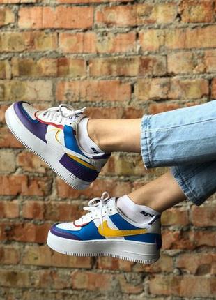 Женские кроссовки найк nike air force 1 shadow