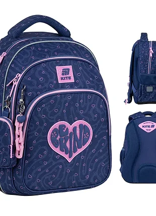 Рюкзак школьный kite education be kind k25-763m-4