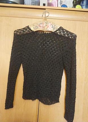 Летняя кофта. сетка
