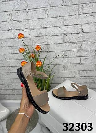 Босоніжки жіночі натуральна шкіра