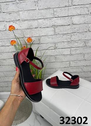 Босоніжки жіночі натуральна шкіра