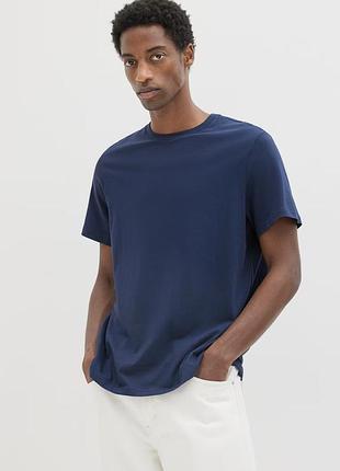 S h&amp;m новая фирменная базовая мужская футболка с круглым вырезом стандартного кроя