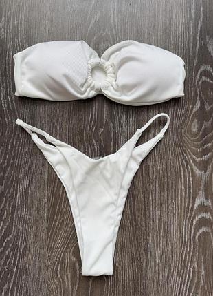 Купальник білий