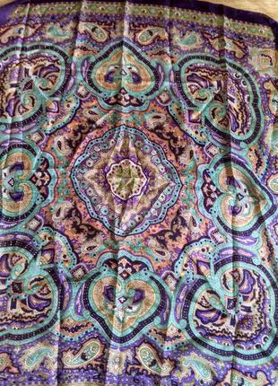 Платок шелк 3