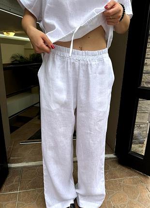 Штани льон 100%