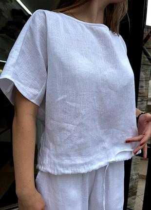Футболка льон