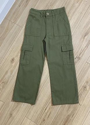 Нові штани карго на дівчинку primark
