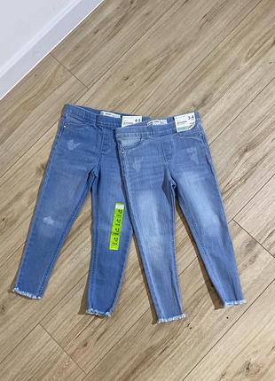 Нові голубі джинси на дівчинку primark